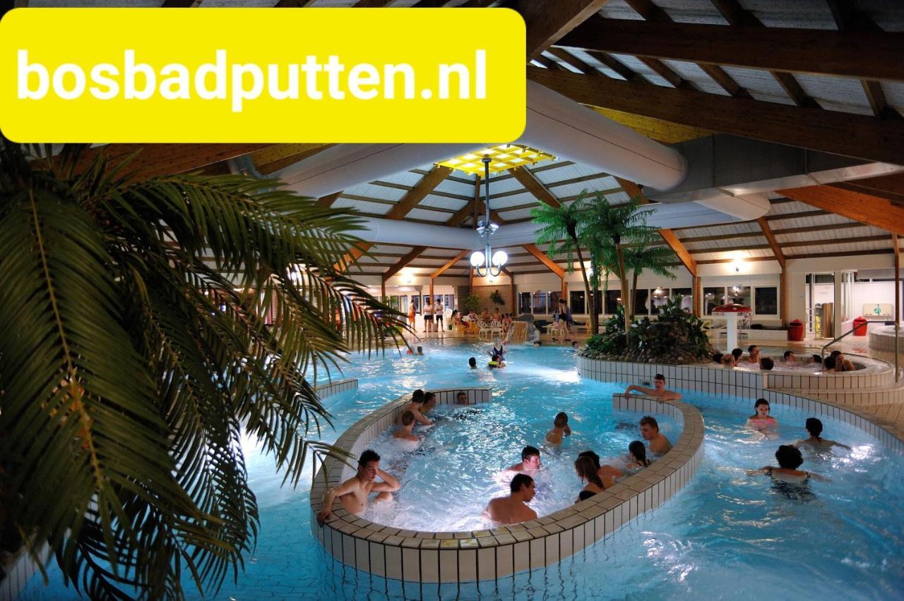 veluwse 4 persoons chalet in Putten alleen voor recreatie Villa Buitenkant foto